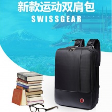 瑞士军刀双肩包旅行包韩版时尚商务休闲背包笔记本电脑包男女书包