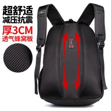 施维茨十字双肩包男士背包大高中学生书包女韩版旅行包休闲电脑包