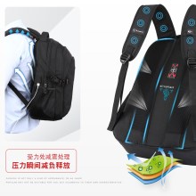 施维茨十字男士双肩包休闲商务电脑包旅行背包韩版高中学生书包女