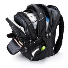 瑞士军刀双肩包商务背包大容量旅行包17寸电脑包 SA-9850C