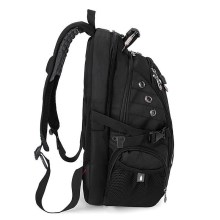韩版双肩包男电脑包15寸笔记本背包旅行包男女款定制LOGO