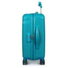 SWISSGEAR登机箱万向轮拉杆箱18.5寸密码锁大行李箱蓝色 SA-1208